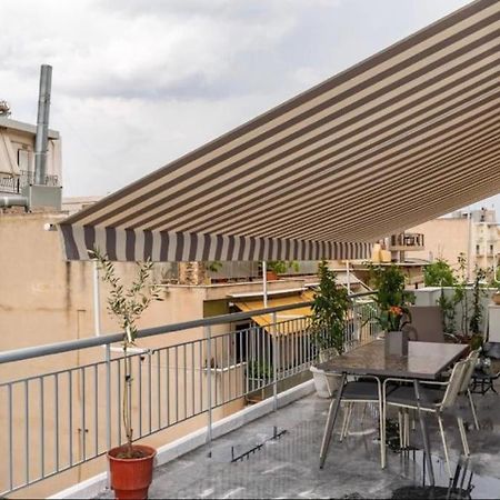 Artistic Apt In Vibrant Gazi With Large Terrace By Ghh Athens Ngoại thất bức ảnh